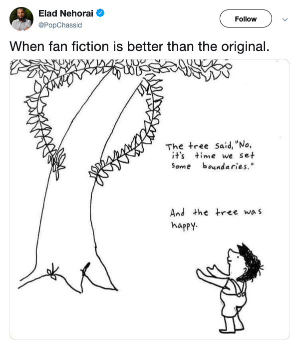  Setting boundaries is not just healthy for “Giving Trees” but it is also important for people in communities when seeking to have some breathing room for themselves. 